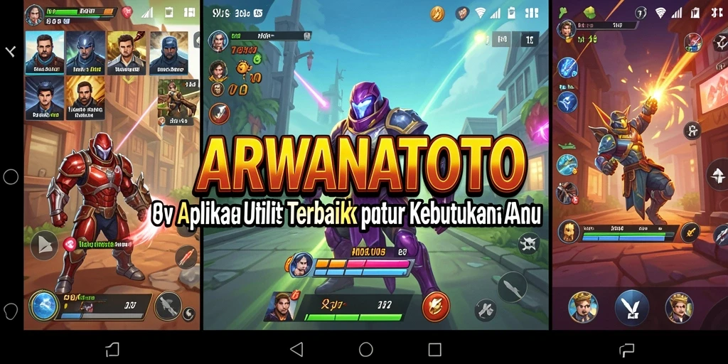 Screenshot ARWANATOTO menampilkan antarmuka pengguna yang ramah dan intuitif.