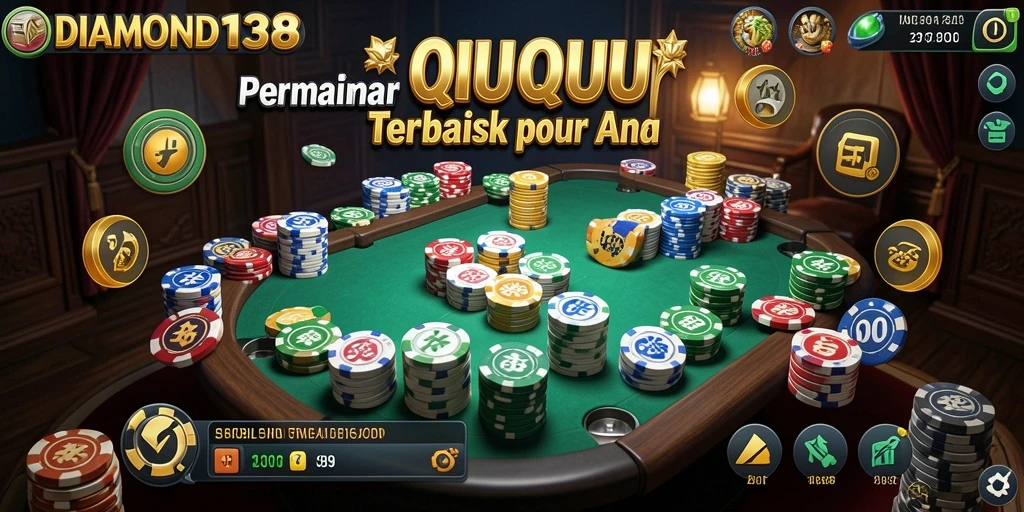 Tampilan gameplay menantang dari DIAMOND138 yang penuh strategi QiuQiu.