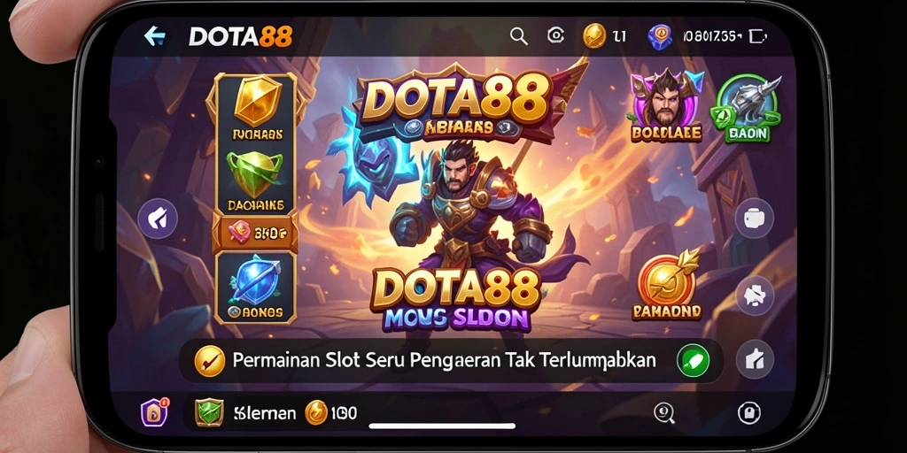Screenshot DOTA88 menampilkan gameplay Slot yang menarik dan penuh warna.