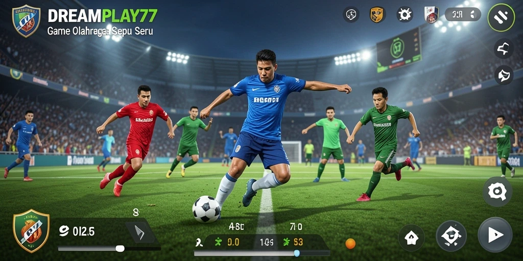 Screenshot gameplay penuh aksi dari DREAMPLAY77, tunjukkan keahlian Anda!