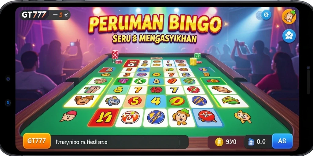 Tampilan permainan Bingo di GT777 yang mengasyikkan.
