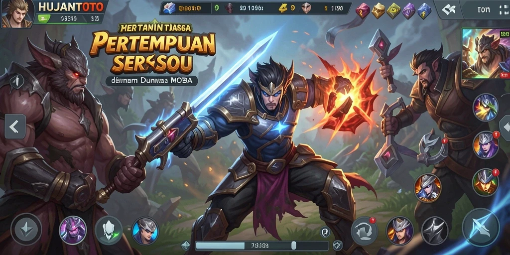 Gameplay menarik dan penuh strategi dalam HUJANTOTO.
