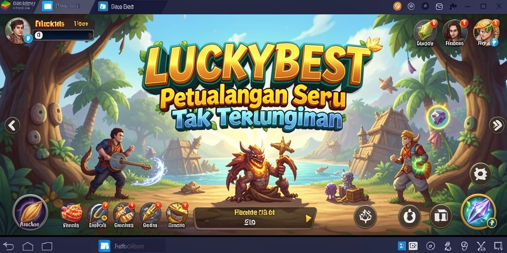 Gameplay seru di LUCKYBEST dengan visual yang memukau.