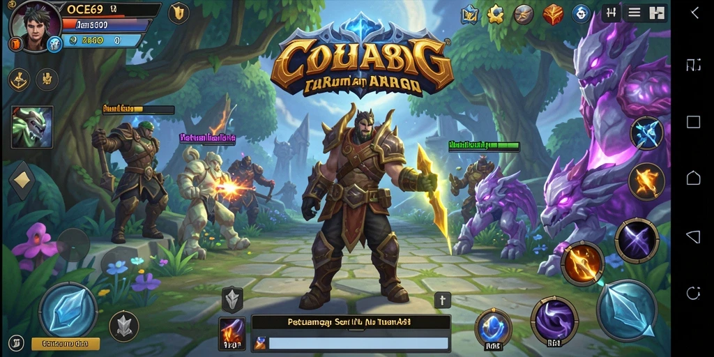 Tampilan gameplay seru dan grafis menakjubkan di OCE69.